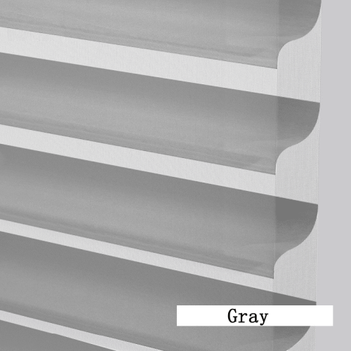 WELLSOURCE Manual 2"Shangri-la Blinds Non Blackout Light Filtering for Home, Office, Hotel, Club, Restaurant Custom Made Size